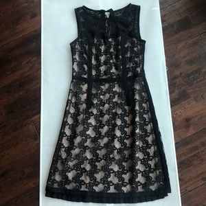 Marc by Marc Jacobs black lace dress size 6